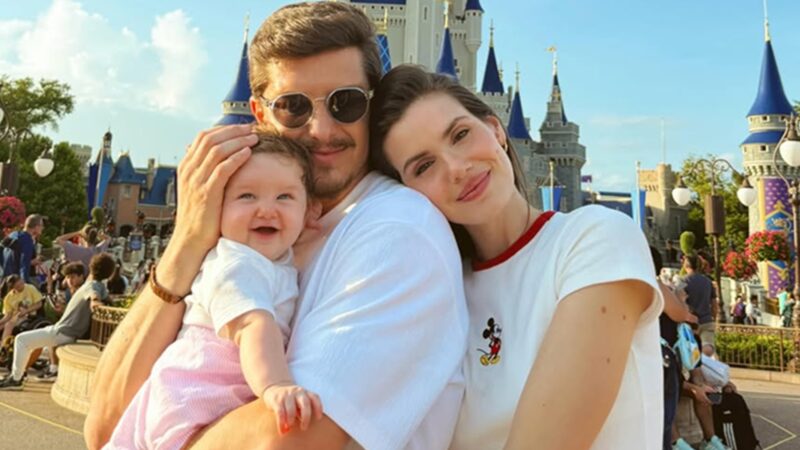 Klebber Toledo e Camila com a filha- Fotos: Reprodução/Instagram
