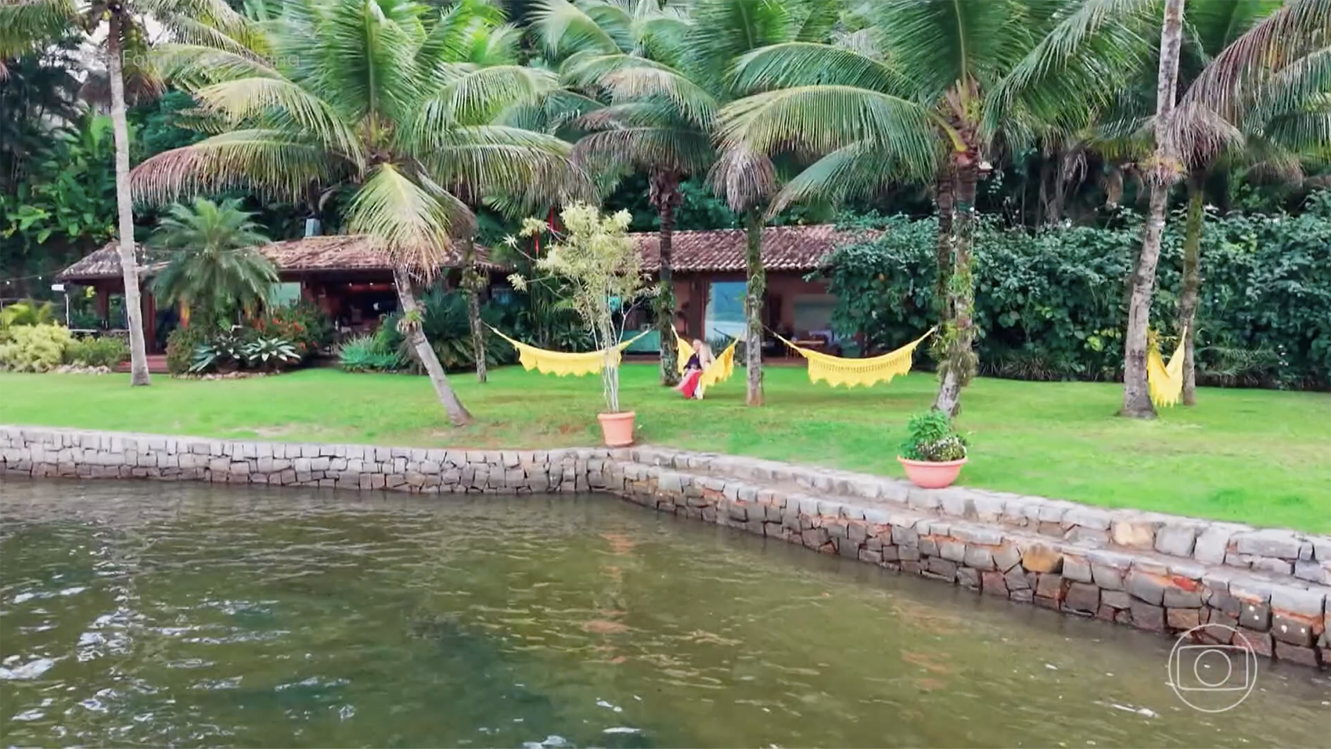 Casa de Xuxa Meneghel em Angra dos Reis - Foto: Reprodução / Globo