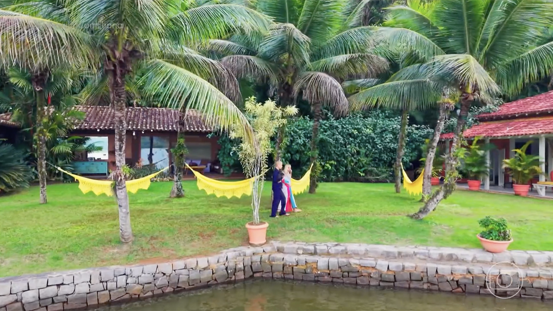 Casa de Xuxa Meneghel em Angra dos Reis - Foto: Reprodução / Globo
