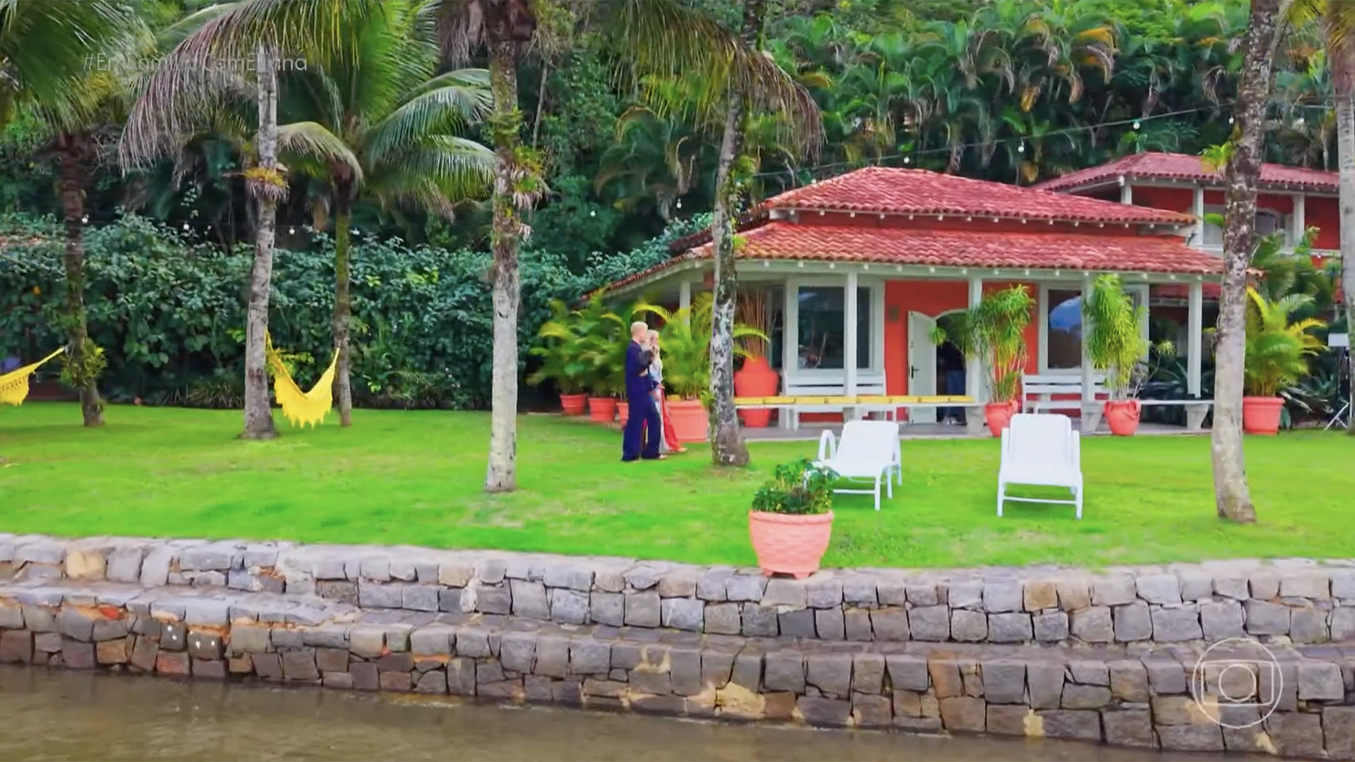 Casa de Xuxa Meneghel em Angra dos Reis - Foto: Reprodução / Globo