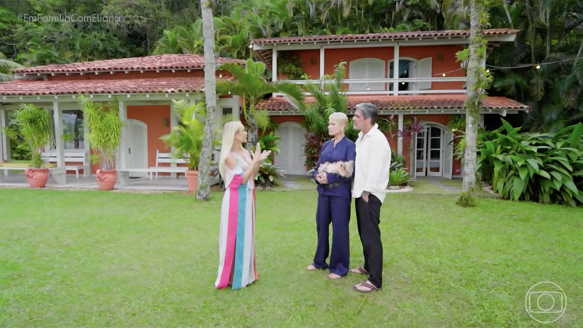 Casa de Xuxa Meneghel em Angra dos Reis - Foto: Reprodução / Globo