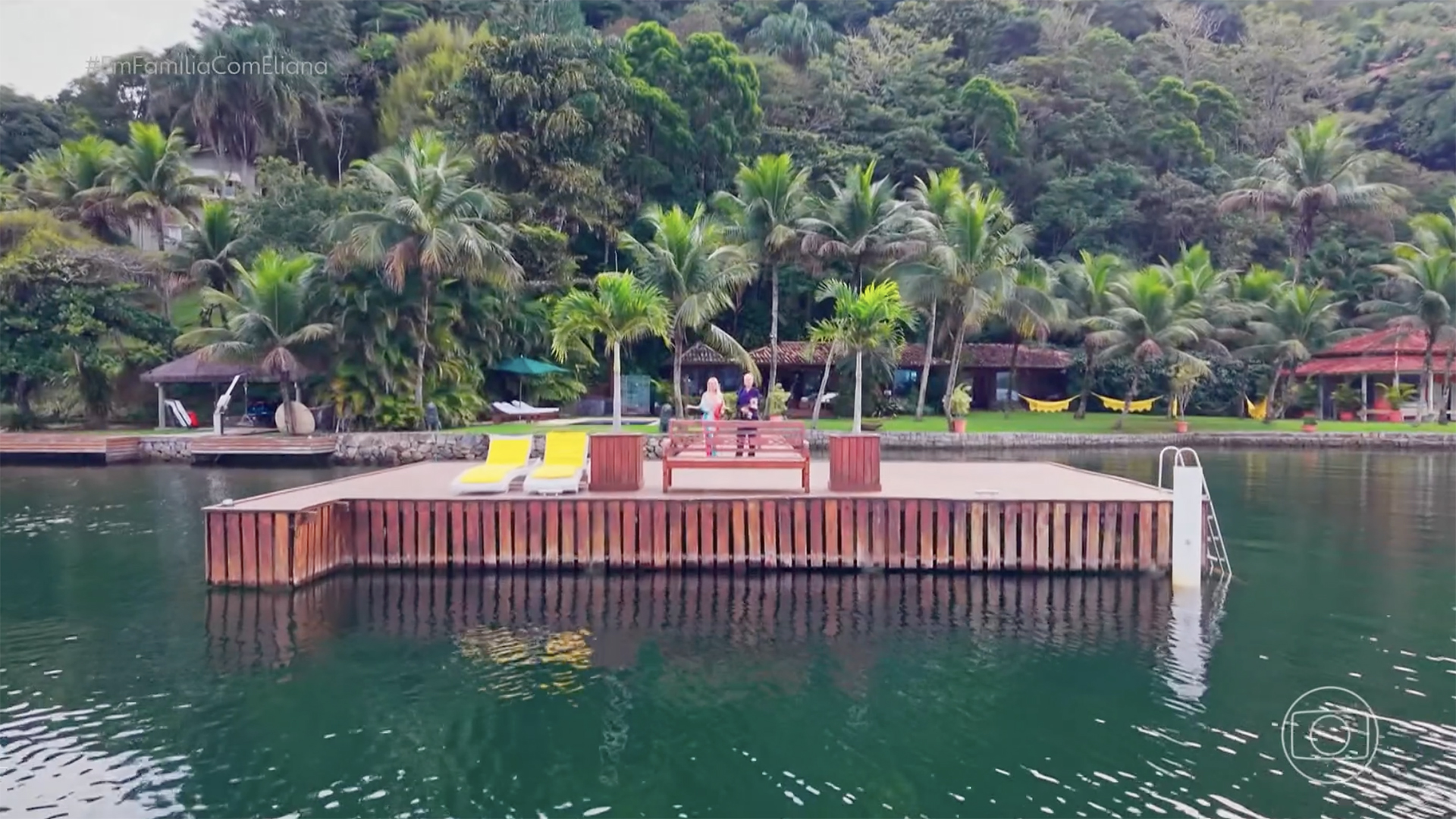 Casa de Xuxa Meneghel em Angra dos Reis - Foto: Reprodução / Globo