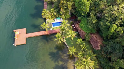 Casa de Xuxa Meneghel em Angra dos Reis - Foto: Reprodução / Globo