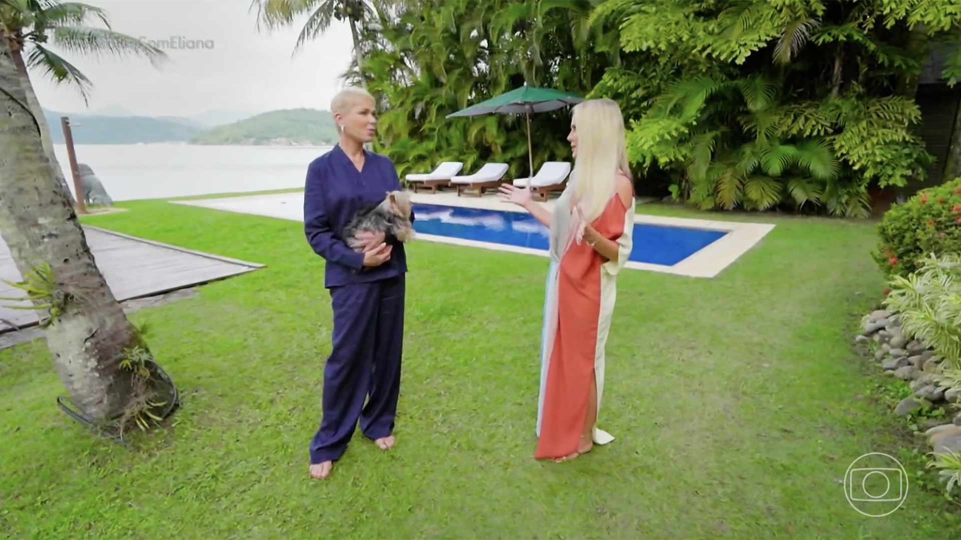 Casa de Xuxa Meneghel em Angra dos Reis - Foto: Reprodução / Globo