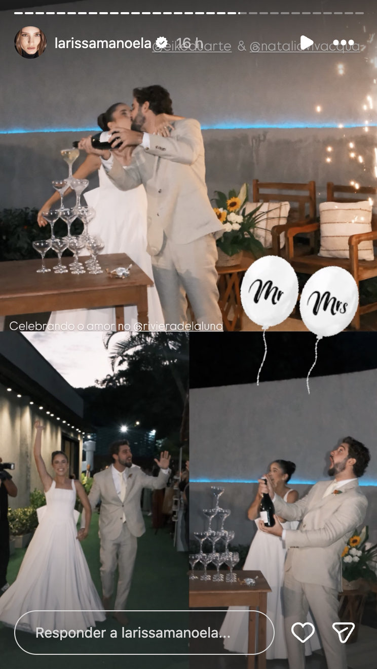 Casamento de Eike Duarte e Natália Vivacqua - Foto: Reprodução / Instagram