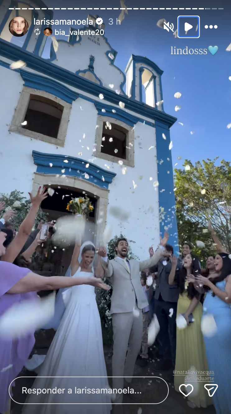 Casamento de Eike Duarte e Natália Vivacqua - Foto: Reprodução / Instagram
