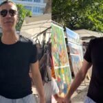 César Tralli encanta ao mostrar passeio com Manuella, sua filha com Ticiane Pinheiro