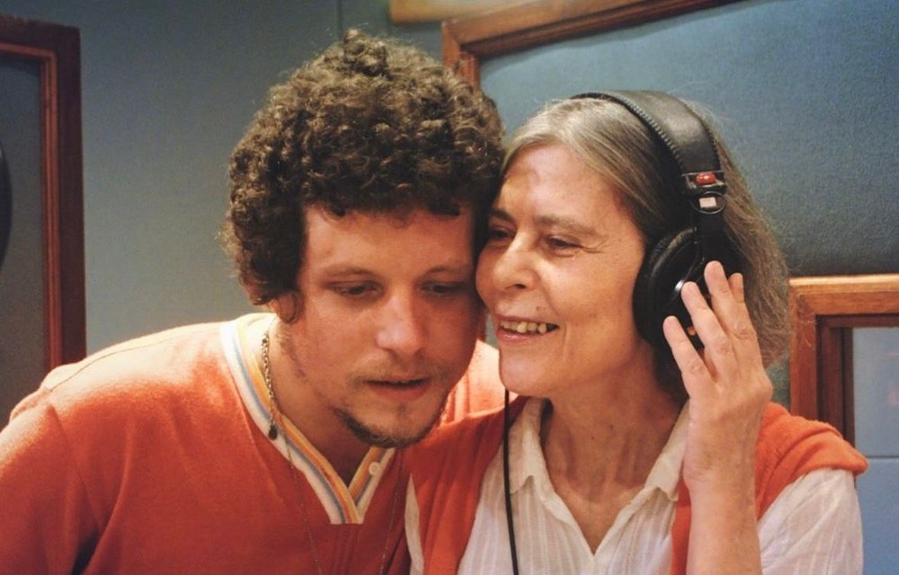 Chico Chico com a mãe, Maria Eugênia - Foto: Tatiana Baumworcel