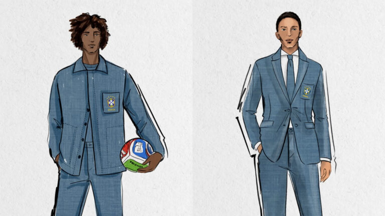 Conheça o estilista que fez o novo uniforme de viagem da Seleção Brasileira