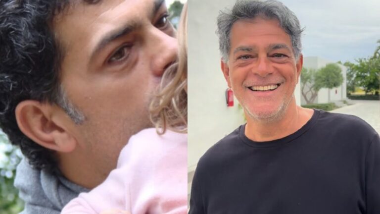 Filhas de Eduardo Moscovis postam fotos raras no aniversário de 58 anos do ator: ‘Minha maior certeza’