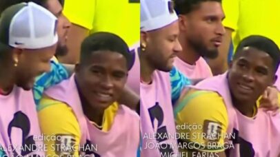 Endrick desabafa com Neymar em estreia do Brasil na Copa do Mundo