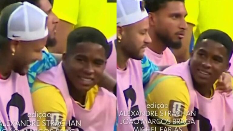 Saiba o que Endrick falou para Neymar no primeiro jogo do Brasil na Copa do Mundo