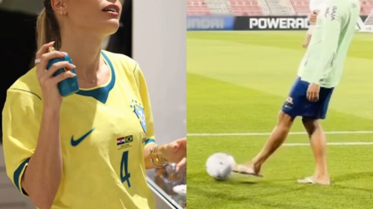 Esposa de jogador da Seleção revela ‘superstições’ para a Copa do Mundo: ‘Para não dar azar’