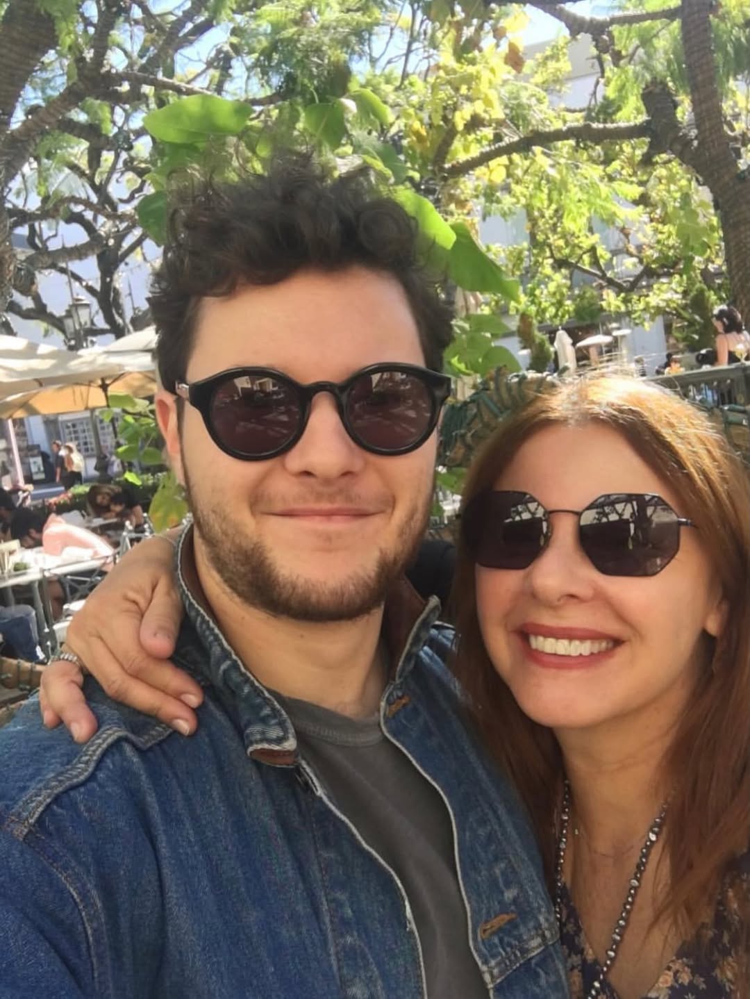 Pedro e Ilse Rodrigues, filho e esposa de Antonio Calloni - Foto: Reprodução / Instagram @antonio_calloni