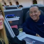 Esposa de Galvão Bueno mostra viagem de 1ª classe com o amado para a Copa do Mundo