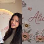 Veja a decoração e as lembrancinhas de maternidade da filha de Laís Caldas e Gustavo Marsengo