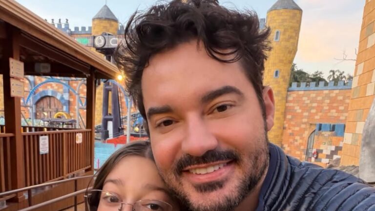 Filha caçula de Fernando Zor completa 12 anos e recebe homenagem emocionante do cantor