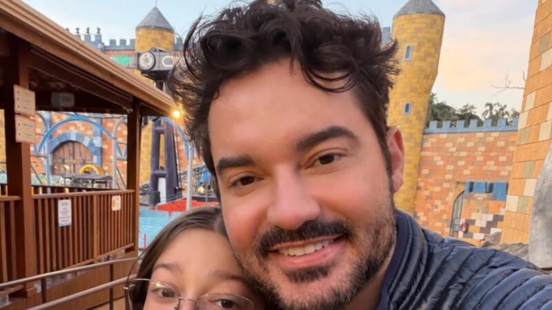 Filha caçula de Fernando Zor completa 12 anos e recebe homenagem emocionante do cantor