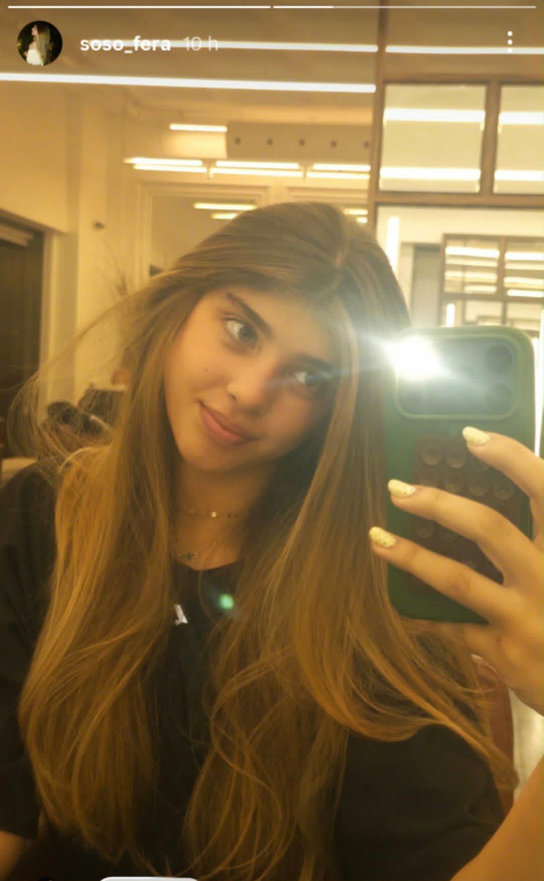Filha de Cauã Reymond e Grazi Massafera exibe novo cabelo - Foto: Reprodução/Instagram