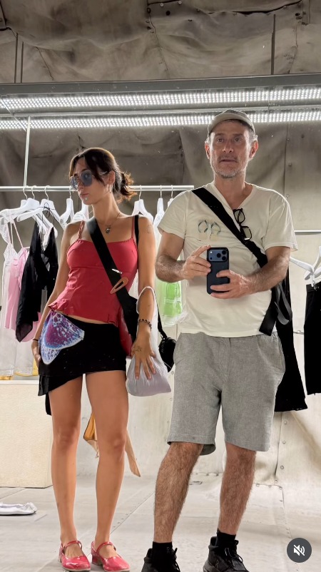 Enrique Diaz com a filha mais velha, Elena - Foto: Reprodução / Instagram @enriquediazbrsil