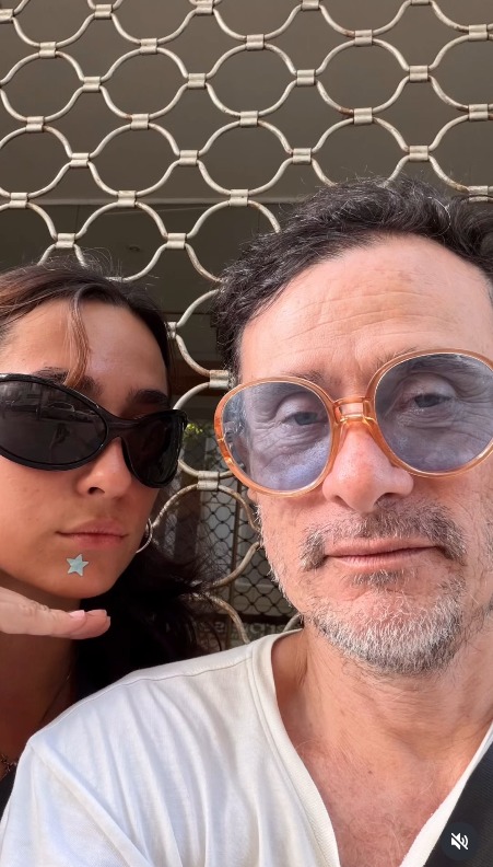 Enrique Diaz com a filha mais velha, Elena - Foto: Reprodução / Instagram @enriquediazbrsil