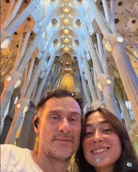 Enrique Diaz com a filha mais velha, Elena - Foto: Reprodução / Instagram @enriquediazbrsil