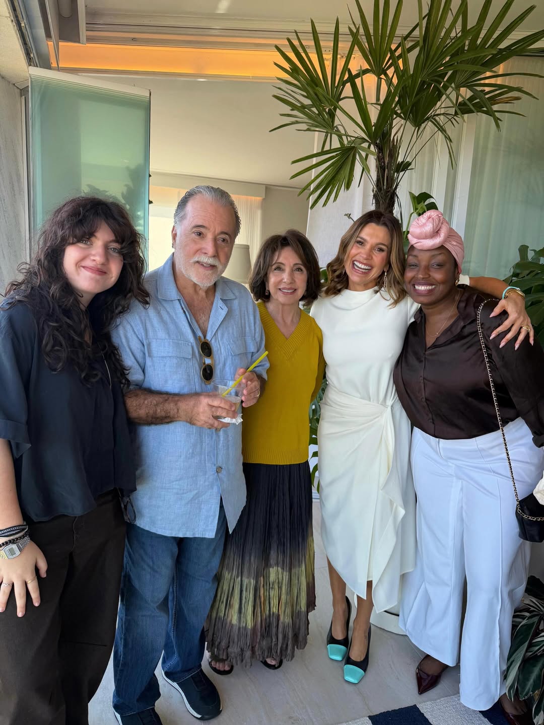 Filha de Isabel Teixeira, Tony Ramos, esposa de Tony Ramos, Flávia Alessandra e Belize Pombal