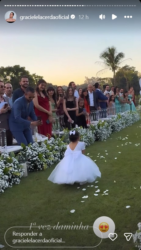 Clara Camargo é filha de Graciele Lacerda e Zezé Di Camargo - Foto: Reprodução / Instagram @gracielelacerdaoficial