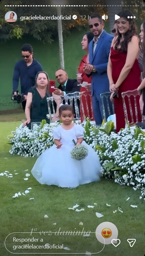 Clara Camargo é filha de Graciele Lacerda e Zezé Di Camargo - Foto: Reprodução / Instagram @gracielelacerdaoficial