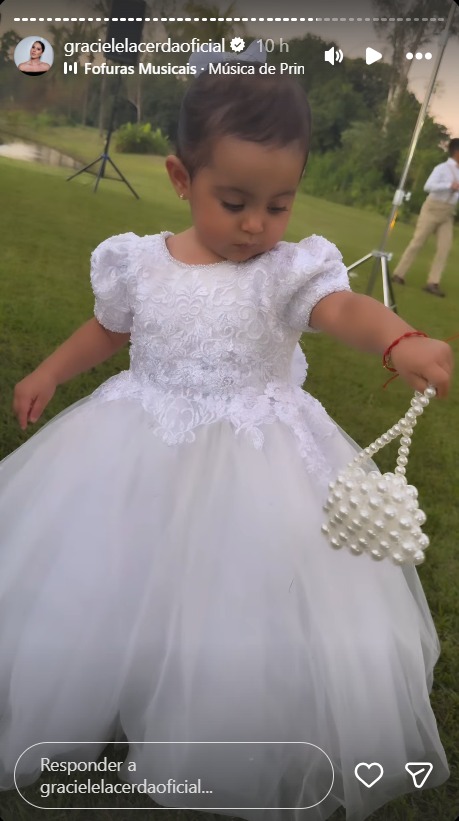 Clara Camargo é filha de Graciele Lacerda e Zezé Di Camargo - Foto: Reprodução / Instagram @gracielelacerdaoficial