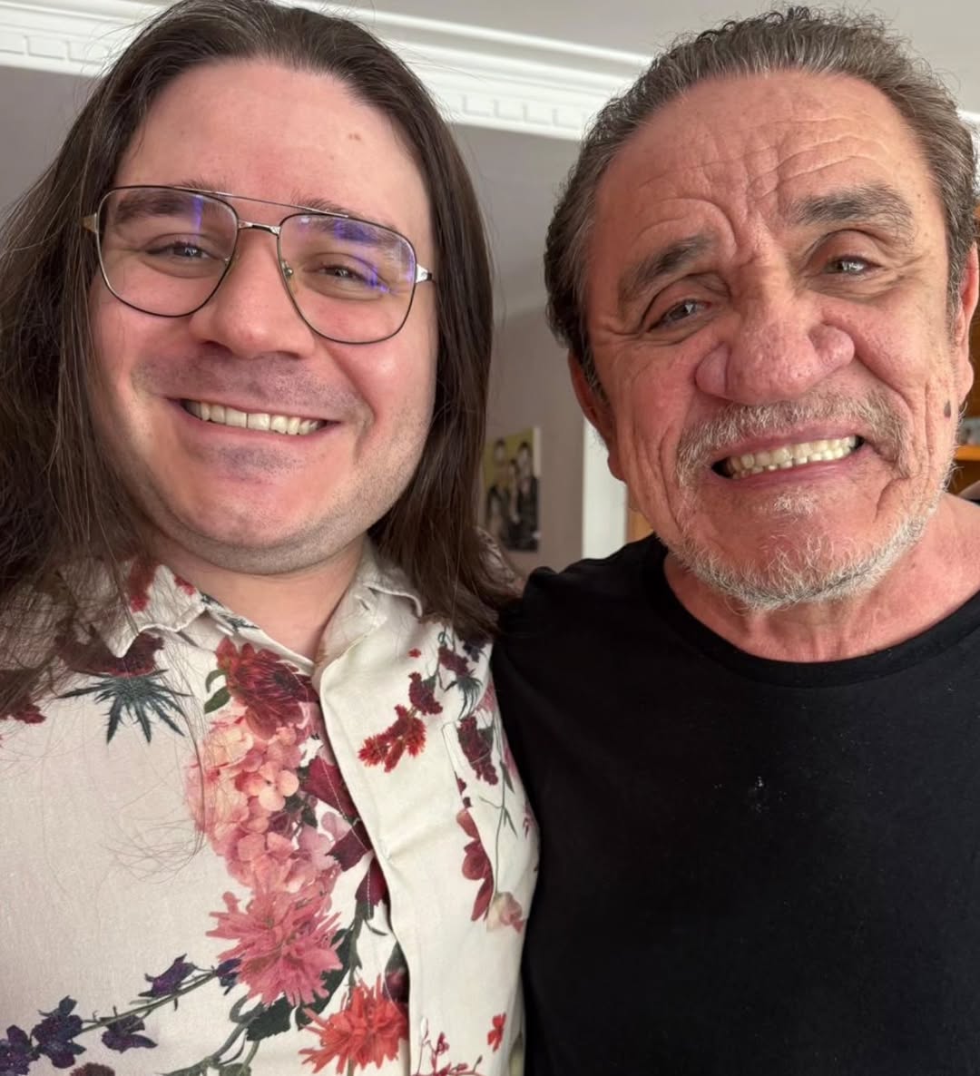 Zé Ramalho com o filho, José - Foto: Reprodução / Instagram @zeramalho