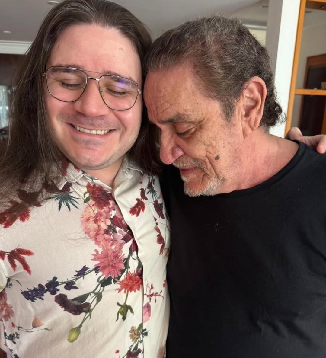 Zé Ramalho com o filho, José - Foto: Reprodução / Instagram @zeramalho