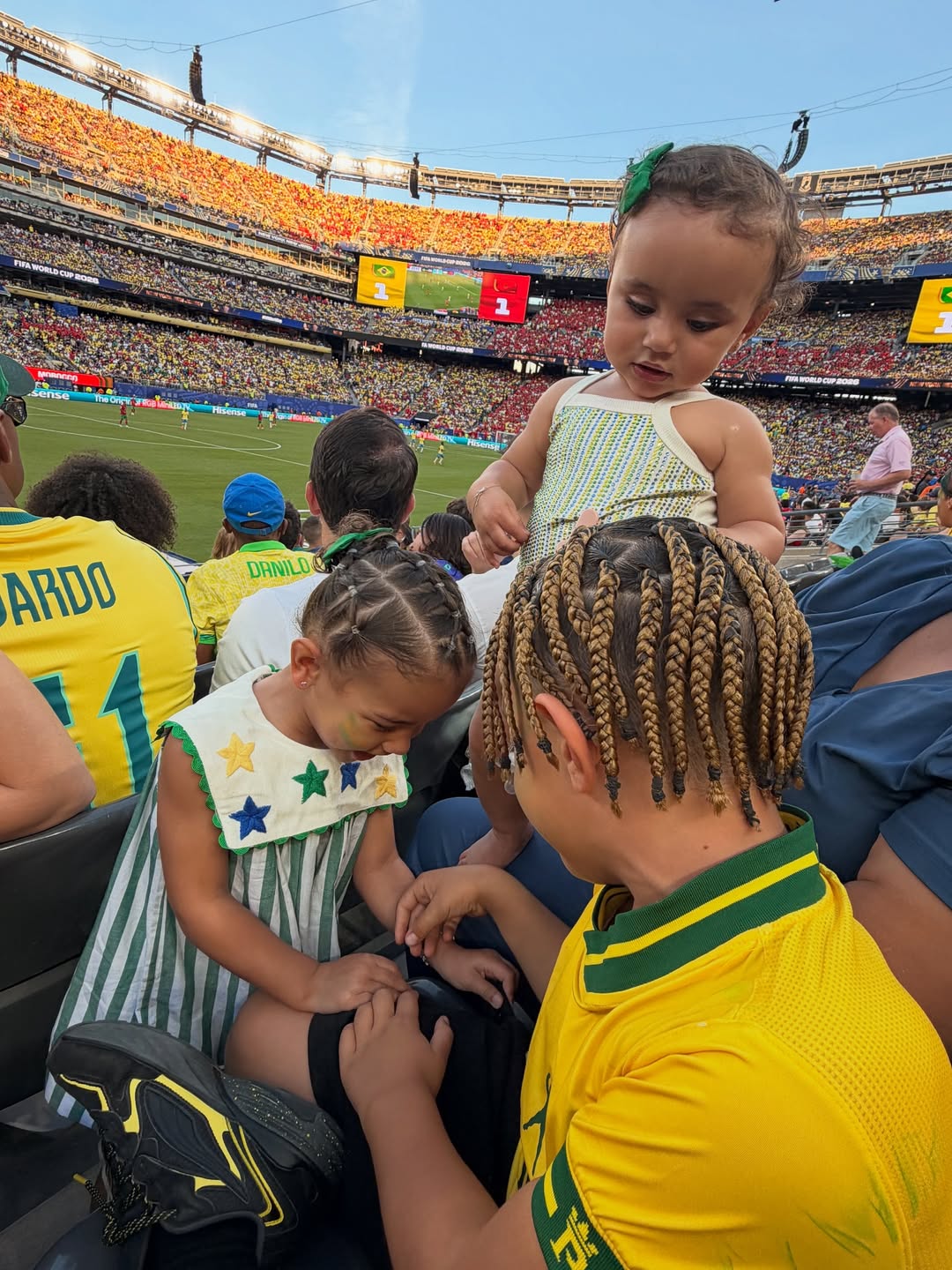 Mavie, Davi Lucca e Mel - Foto: Reprodução / Instagram