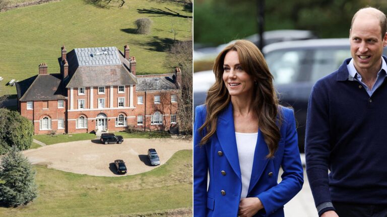 Lista aponta o que foi reformado com R$ 2,5 bilhões na casa de campo de Kate Middleton e príncipe William