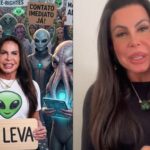 Gretchen revela sintomas que atribui a influência extraterrestre ainda na barriga da mãe: ‘É verdade’