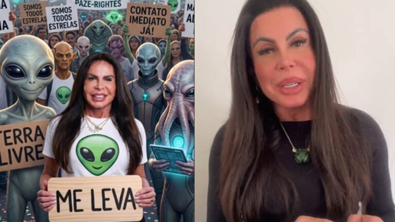 Gretchen revela sintomas que atribui a influência extraterrestre ainda na barriga da mãe: ‘É verdade’