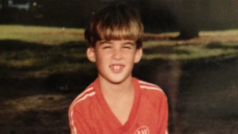 Ian Somerhalder na infância - Foto: Reprodução / Instagram