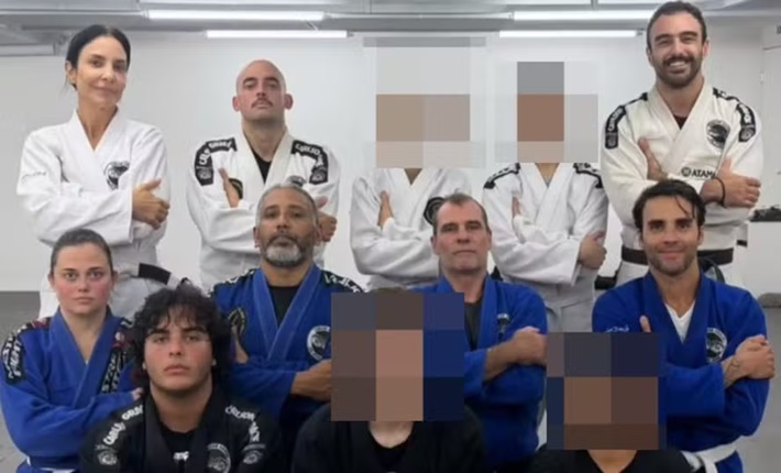Ivete Sangalo treina jiu-jitsu com o ex-marido e o filho — Foto: Reprodução | Instagram