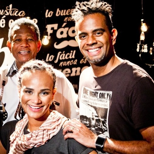 Jair Oliveira e Luciana Mello com o pai, Jair Rodrigues - Foto: Reprodução / Instagram @jairoliveira