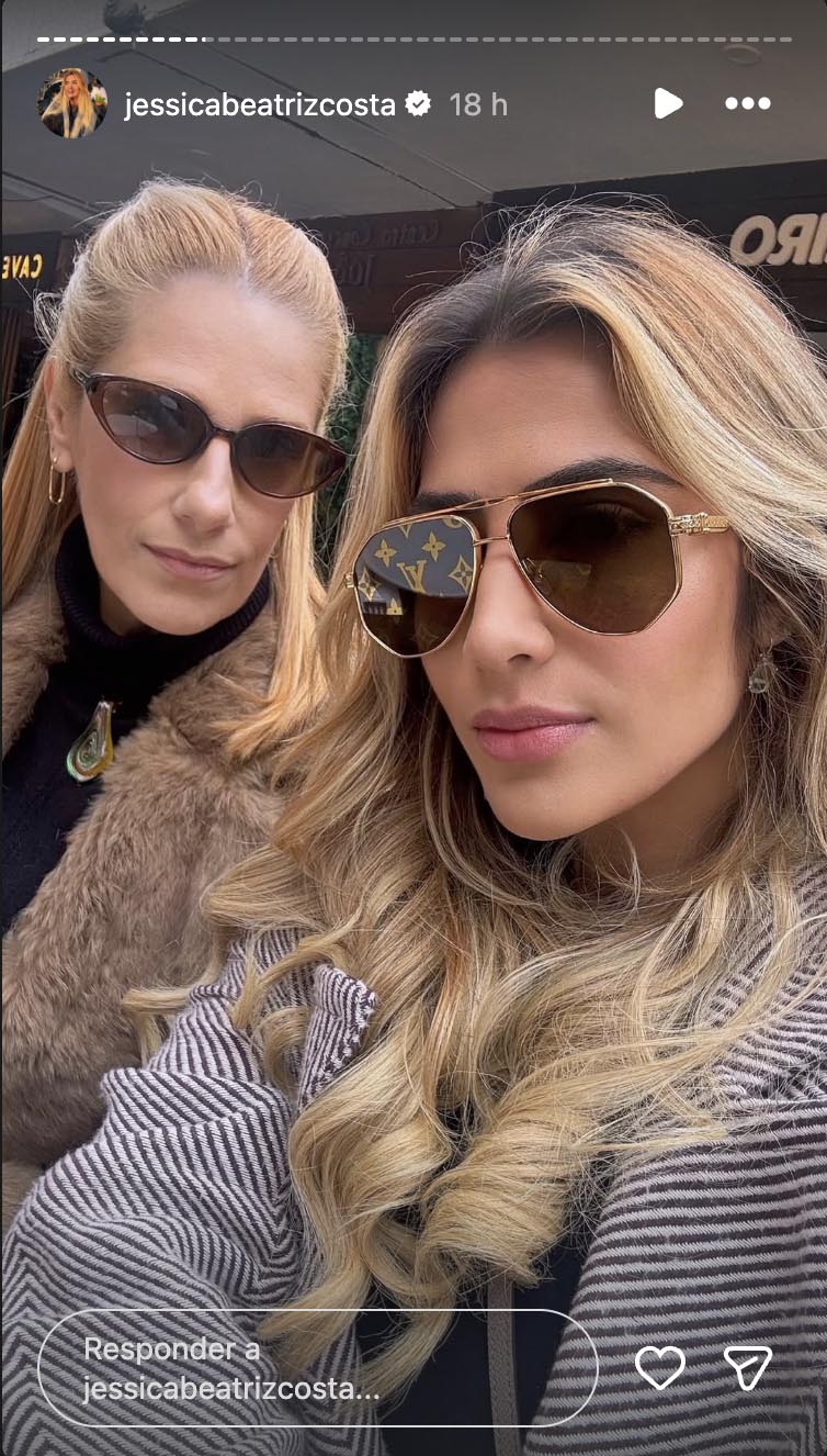Jéssica Beatriz Costa com a mãe, Priscila Beatriz - Foto: Reprodução / Instagram