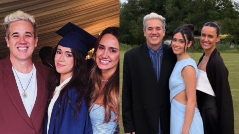 Rogério Flausino e filha - Fotos: Reprodução/Instagram