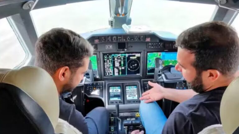 Filho de piloto, cantor sertanejo investe R$ 80 milhões para comprar e comandar o próprio jato