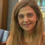 Leila Pereira, presidente do Palmeiras, chama atenção com foto rara ao lado do marido