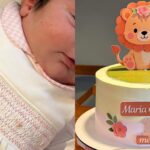 Ex-atriz da Globo, Leticia Almeida encanta ao celebrar mesversário da filha caçula