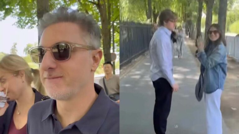 Luciano Huck mostra sua nora discreta durante passeio em Paris