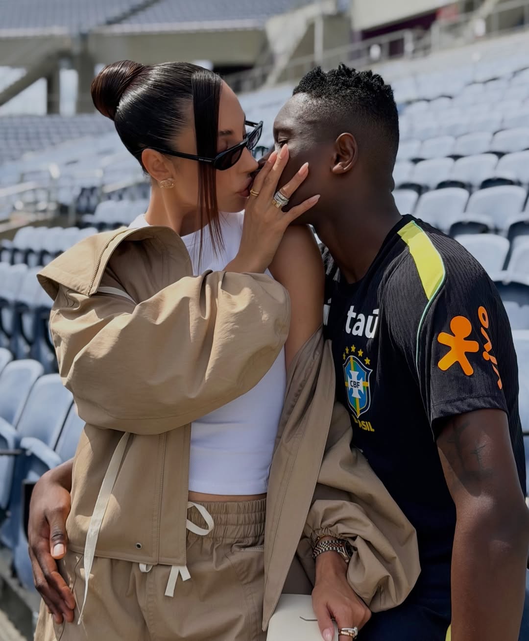 Luiz Henrique com a esposa, Tammy Parisoto - Foto: Reprodução / Instagram @tammyparisoto