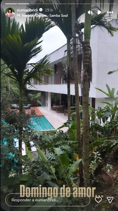 Mansão da repórter Sônia Bridi - Foto: Reprodução / Instagram @eumaribridi