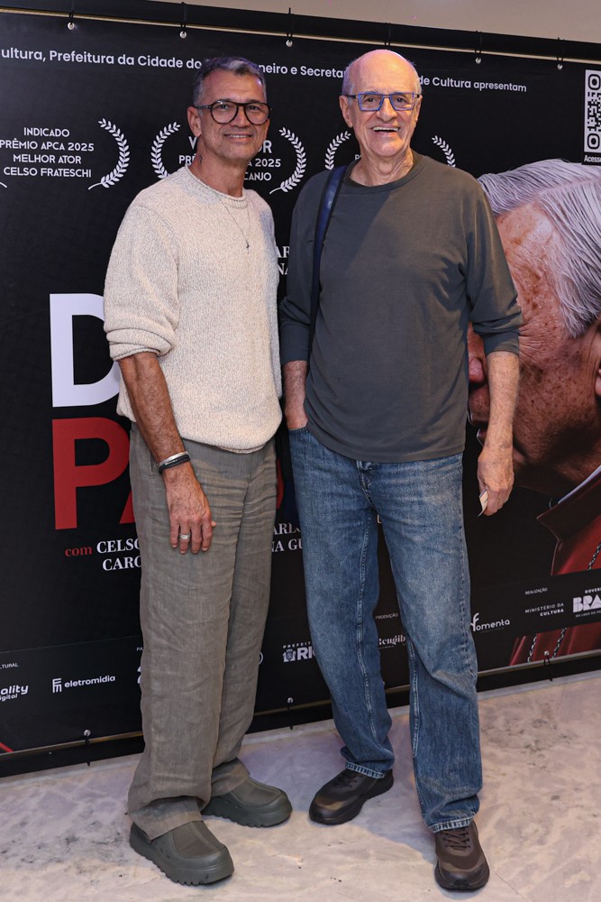 Marcos Caruso com o marido, Marcos Paiva - Foto: Roberto Filho / Brazil News