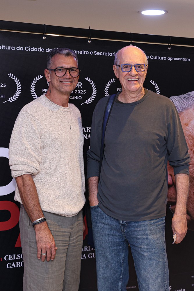 Marcos Caruso com o marido, Marcos Paiva - Foto: Roberto Filho / Brazil News