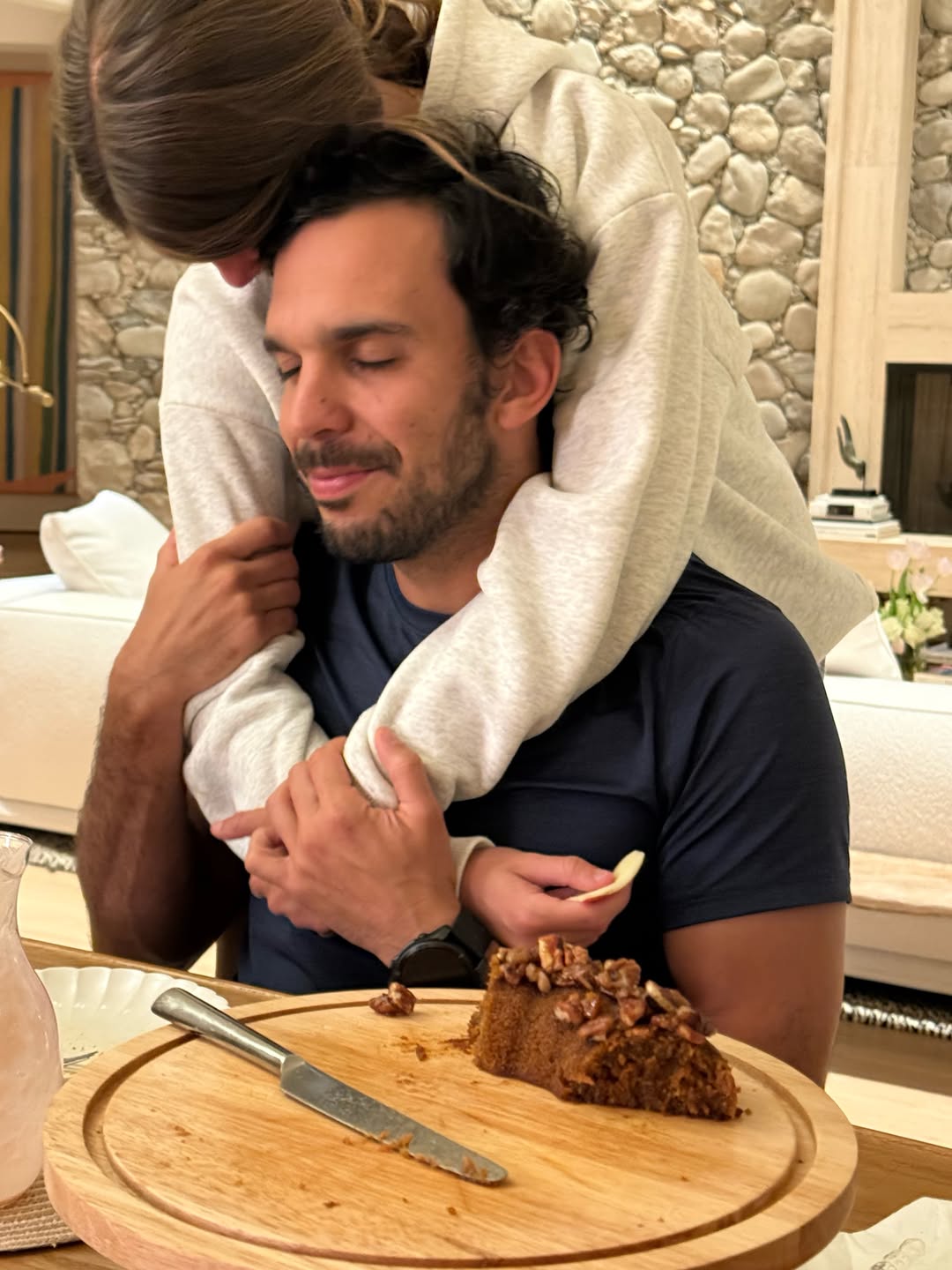 Joaquim Valente com a enteada, filha Gisele Bündchen e Tom Brady - Foto: Reprodução / Instagram @gisele